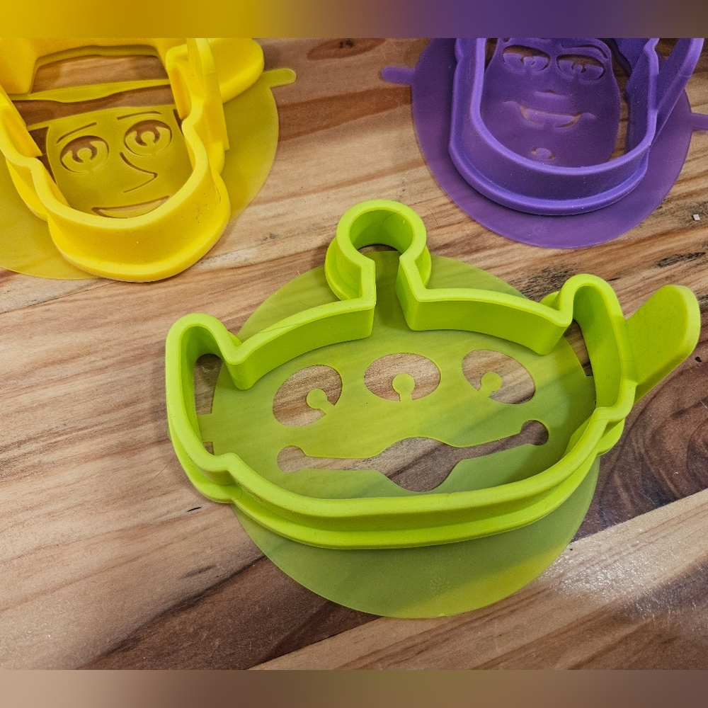 Disney Pixar Toy Story Pampered Chef Silicone Character Mold Stencils